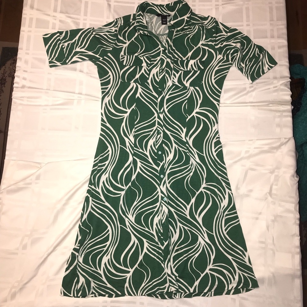 H&M safari shirt dress.